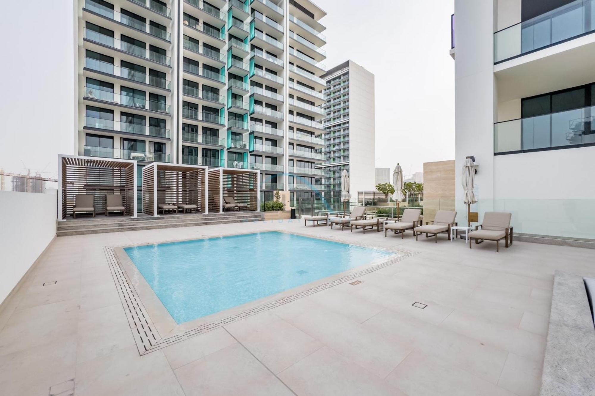 Views 1br With Private Balcony, Binghatti House, Jumeirah Village Circle By Deluxe Homes *