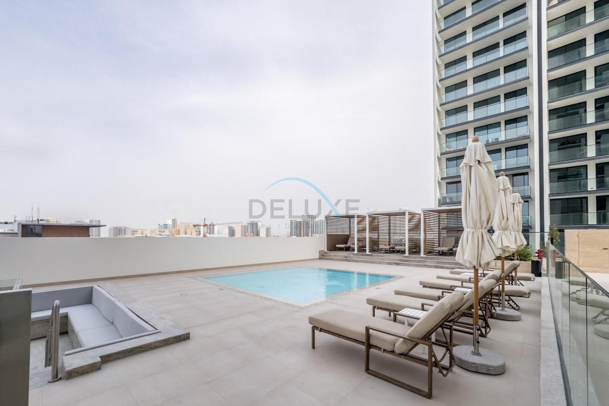 Appartement Views 1br With Private Balcony, Binghatti House, Jumeirah Village Circle By Deluxe Homes Dubai