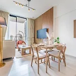 City Views 1Br With Private Balcony, Binghatti House, Jumeirah Village Circle By Deluxe Holiday Homes