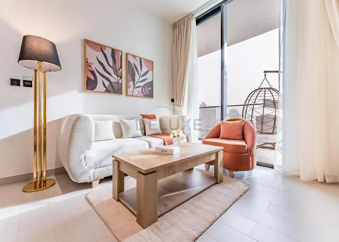 City Views 1Br With Private Balcony, Binghatti House, Jumeirah Village Circle By Deluxe Holiday Homes