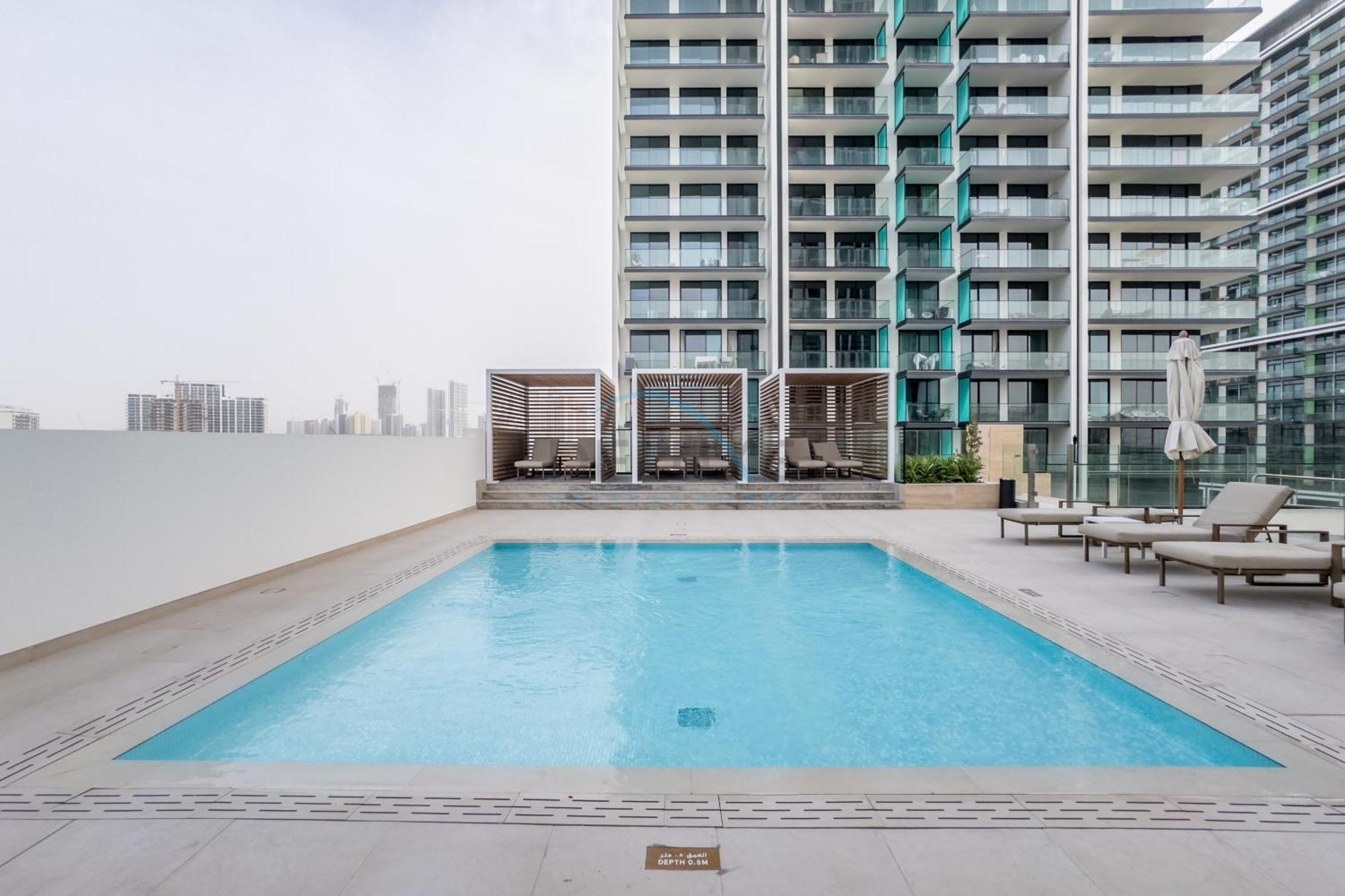 Views 1br With Private Balcony, Binghatti House, Jumeirah Village Circle By Deluxe Homes Apartment