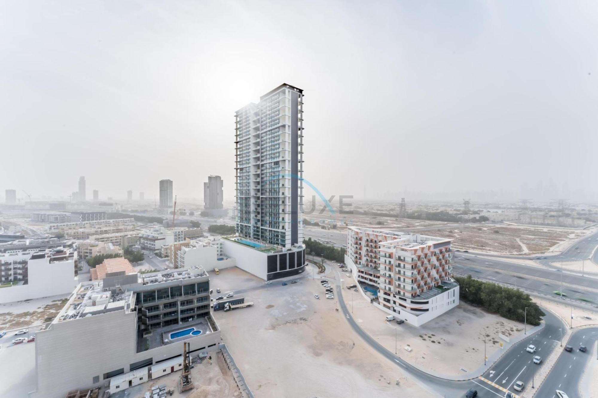 Apartment Views 1br With Private Balcony, Binghatti House, Jumeirah Village Circle By Deluxe Homes *