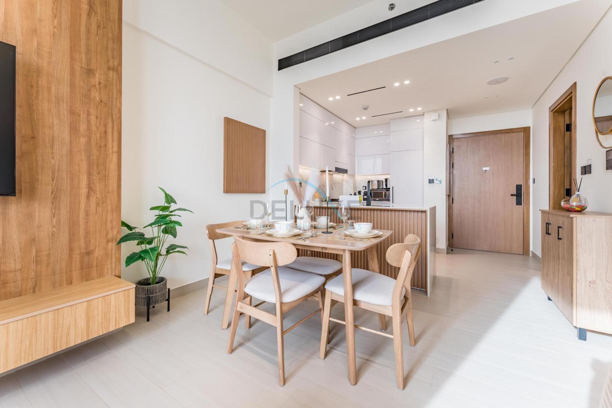 Views 1br With Private Balcony, Binghatti House, Jumeirah Village Circle By Deluxe Homes *