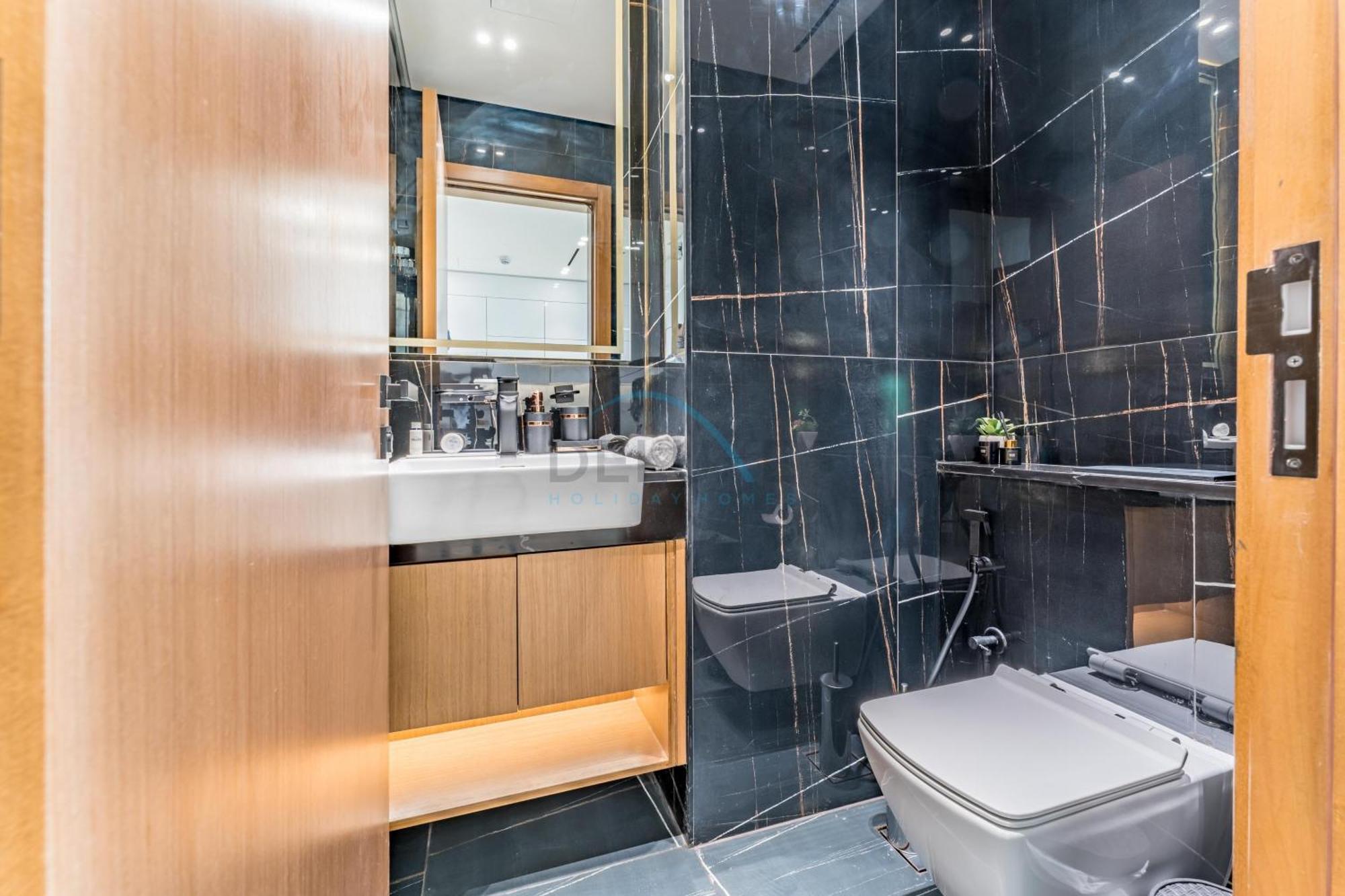 Views 1br With Private Balcony, Binghatti House, Jumeirah Village Circle By Deluxe Homes Dubai