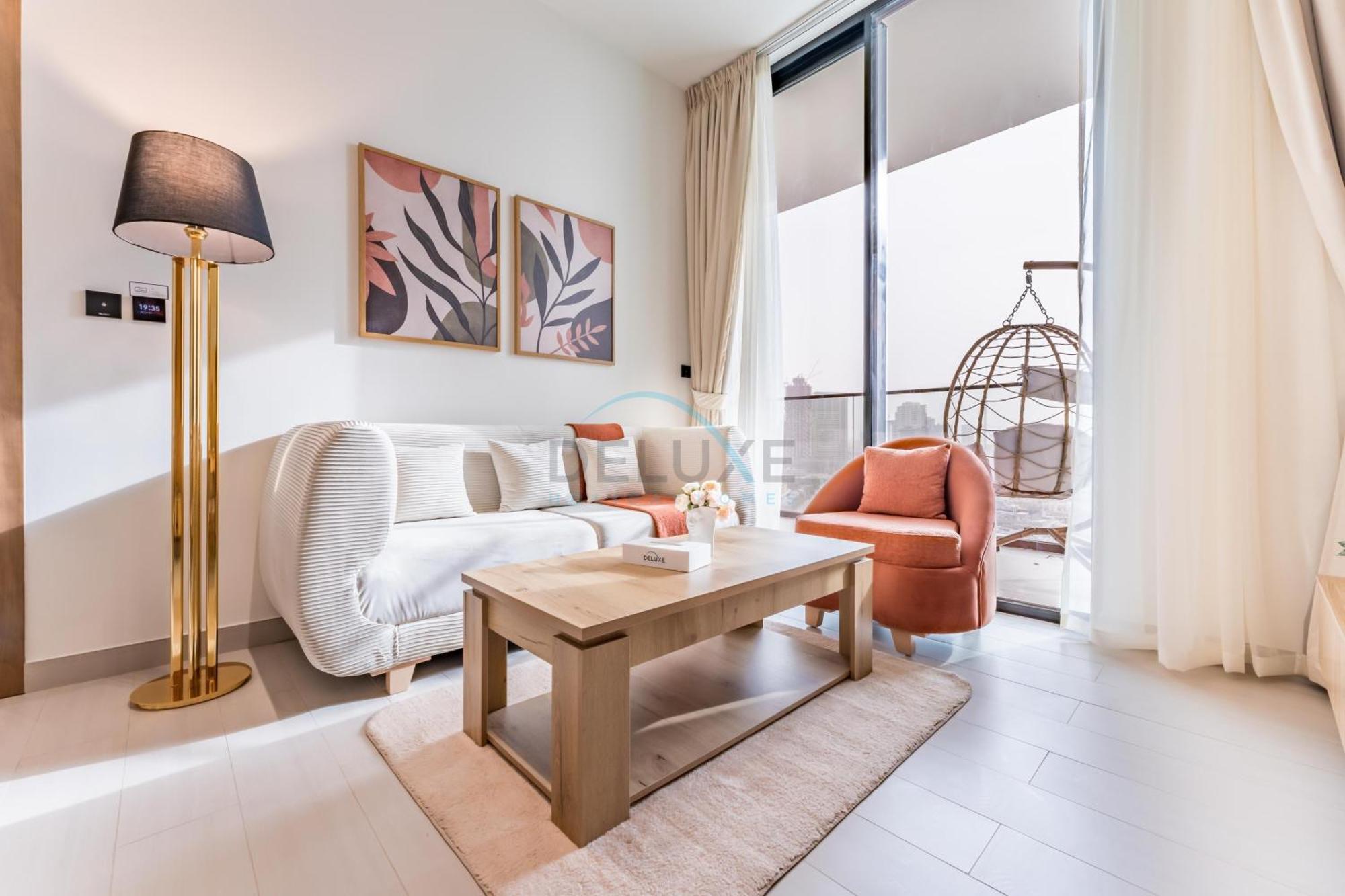 Views 1br With Private Balcony, Binghatti House, Jumeirah Village Circle By Deluxe Homes