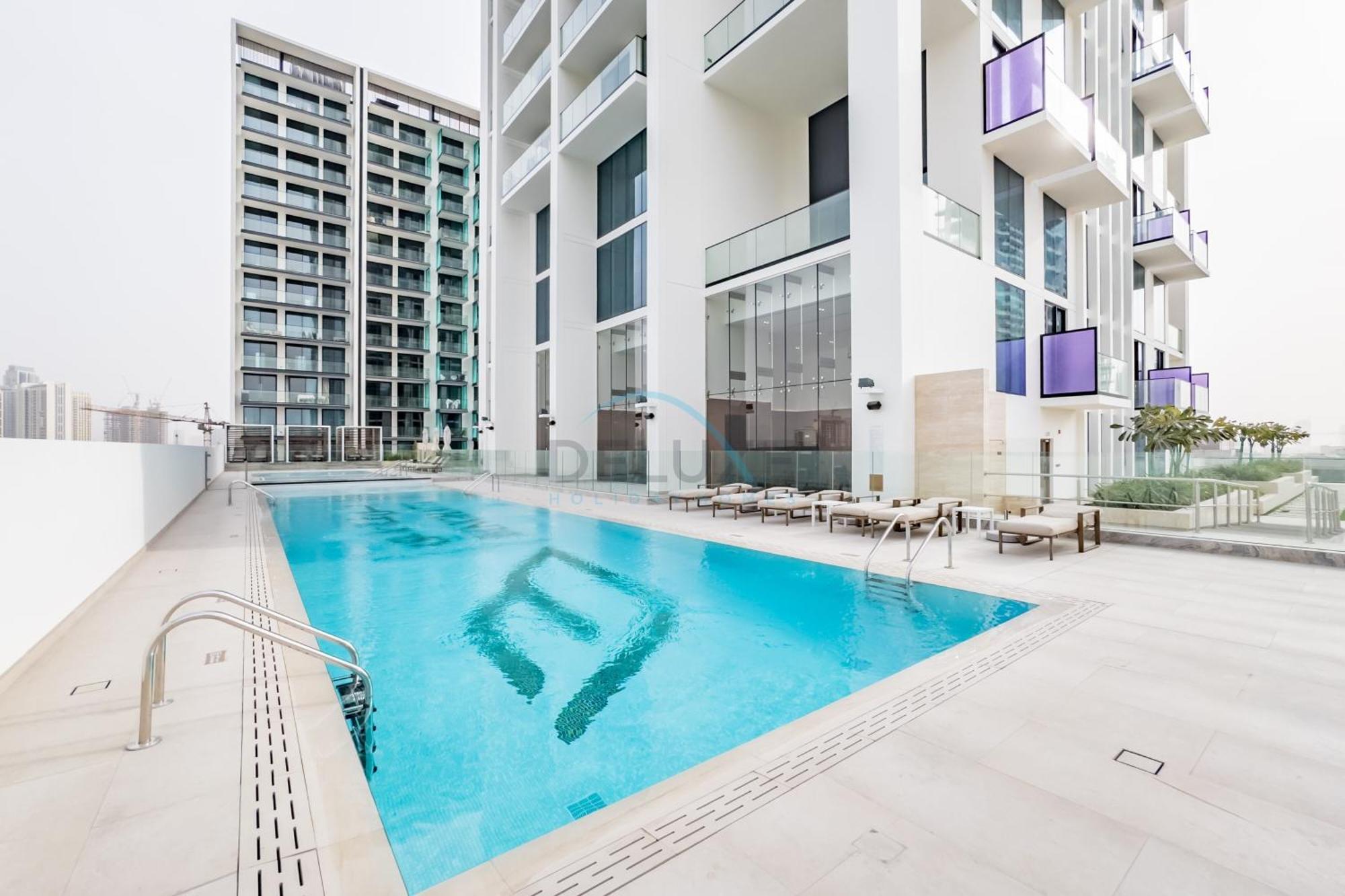 Views 1br With Private Balcony, Binghatti House, Jumeirah Village Circle By Deluxe Homes